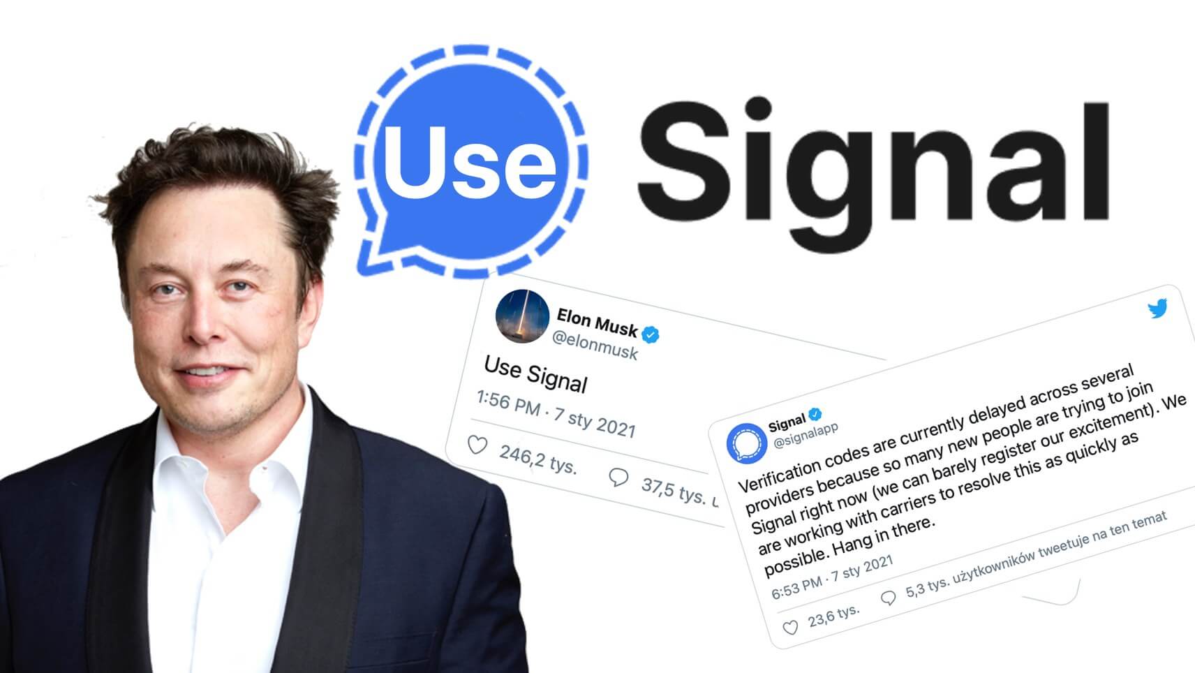 Elon Musk - Use Signal